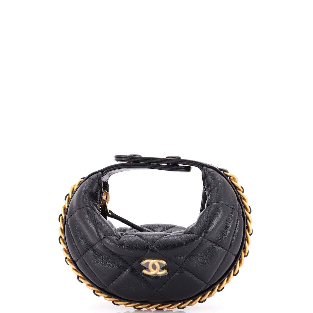 Chanel Extra Mini Chain Around Hobo Pouch